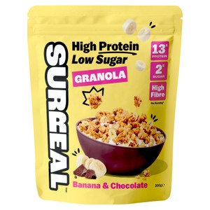 Surreal High Protein Low Sugar Chocolate Banana Granola