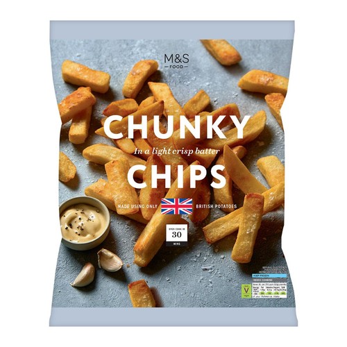 M&S Chunky Chips Frozen