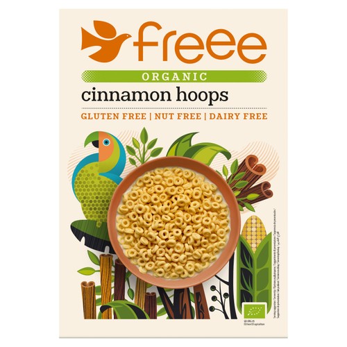 Freee Cinnamon Hoops, Organic, Gluten Free