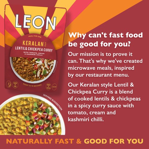 LEON Keralan Style Lentil & Chickpea Curry