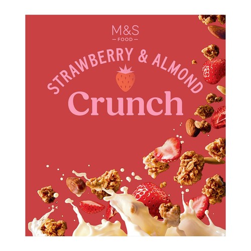 M&S Strawberry & Almond Crunch
