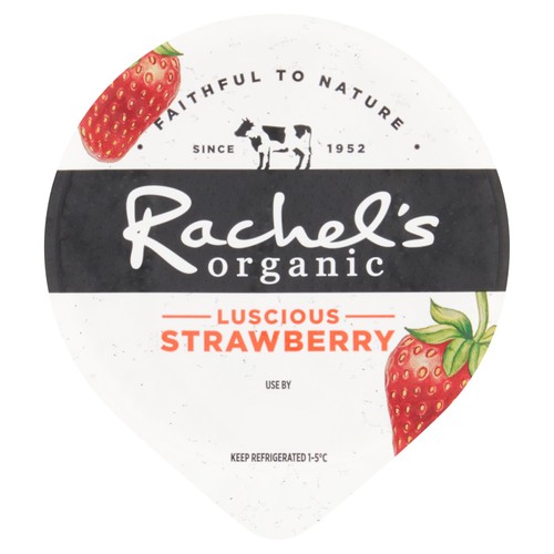 Rachel's Organic Yog Thick & Creamy Forbidden Strawberry