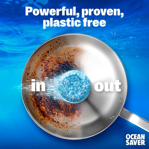 OceanSaver Plastic Free Eco Dishwasher Tablets