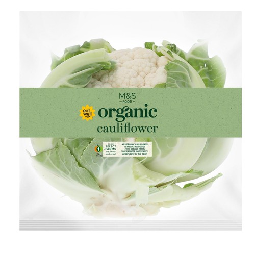 M&S Organic Cauliflower