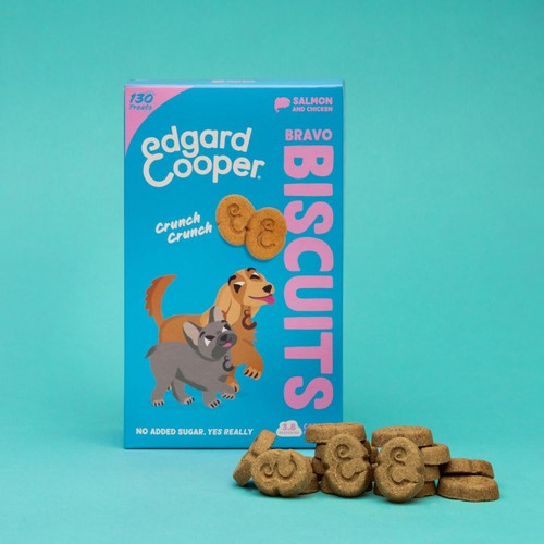 Edgard & Cooper Fresh Dog Treats Biscuits Salmon & Chicken