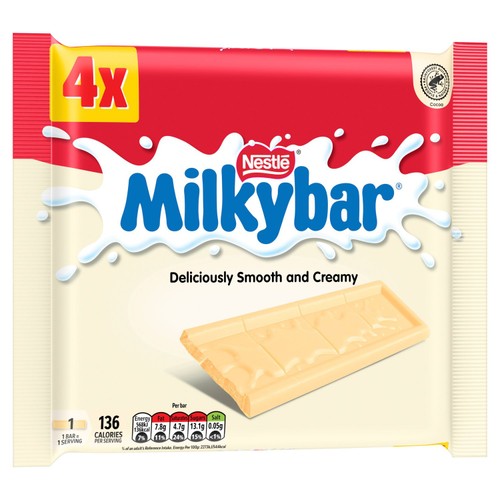 Milkybar Medium White Chocolate Bar Multipack