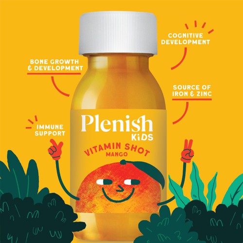 Plenish Kids Mango Shot