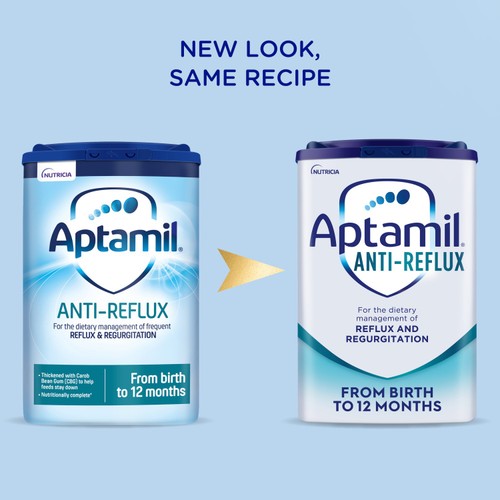 Aptamil Anti-Reflux Baby Milk Formula Powder From Birth Reflux