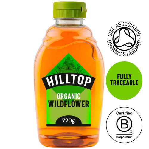 Hilltop Honey Organic Wildflower Squeezy