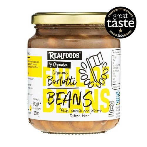 Realfoods by Organico Borlotti Beans in Water