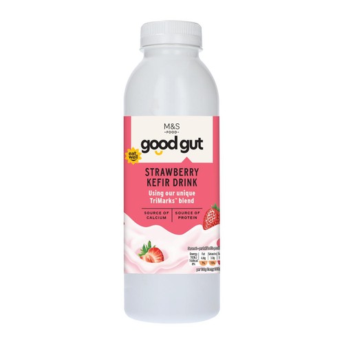 M&S Good Gut Strawberry Kefir Drink