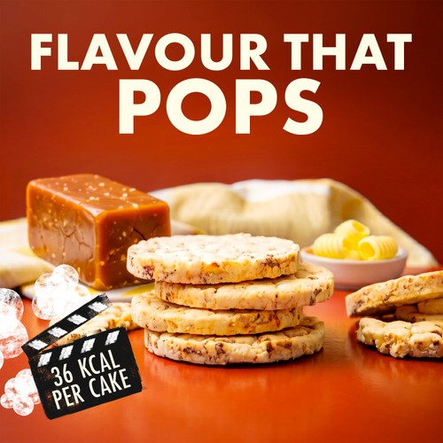 Kallo Butter Toffee Popped Corn Cakes