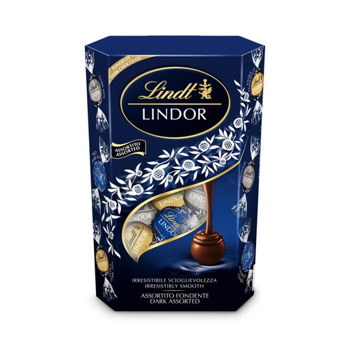 Lindt Lindor Dark Assorted Chocolate Truffles Box