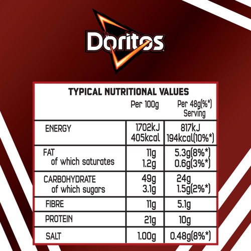 Doritos Protein Sizzlin Steak