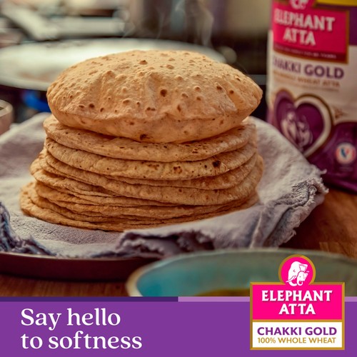 Elephant Atta Chakki Gold Chapatti Flour
