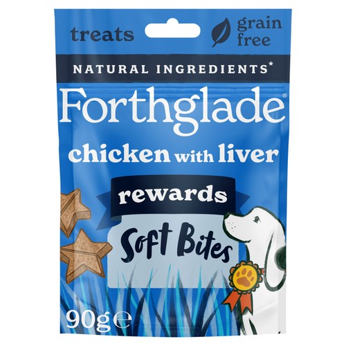 Forthglade Rewards Chicken Natural Grain-Free Soft Bite Treats
