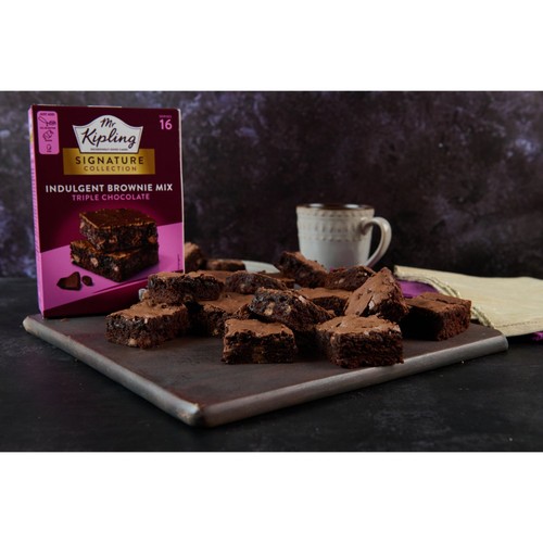 Mr Kipling Signature Triple Choc Brownie Mix