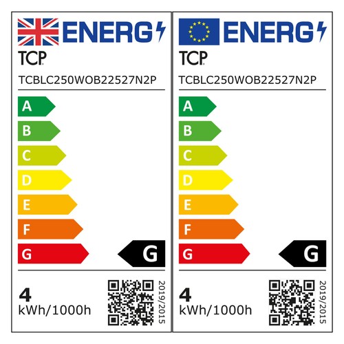 TCP LED Candle 250L B22 3.1W Warm White