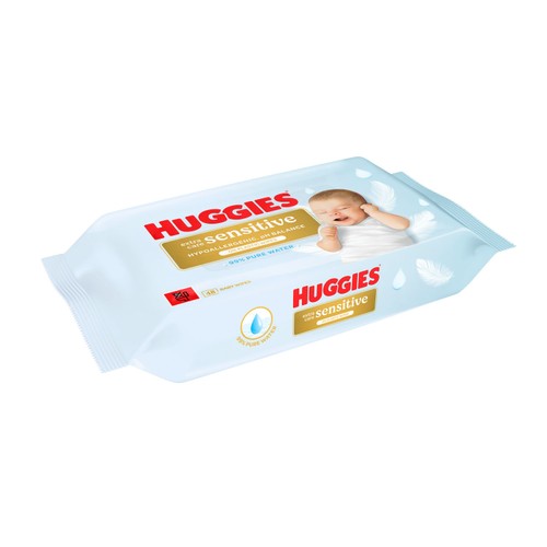 Huggies Pure Extra Care Sensitive Baby Wipes Single Pack