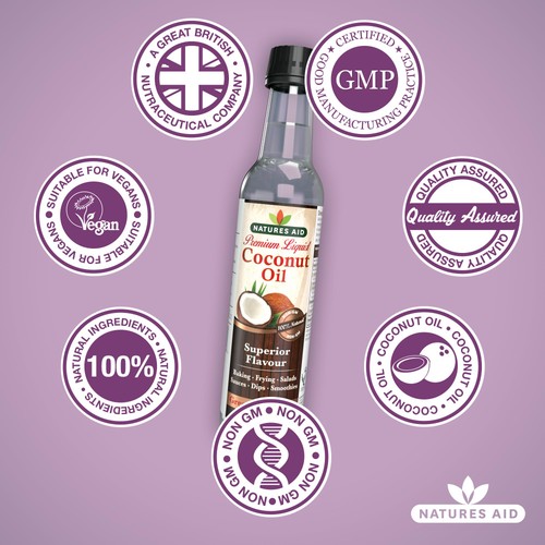 Natures Aid Coconut Oil