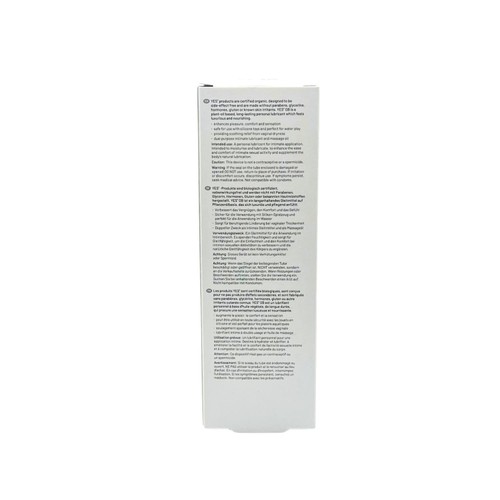 YES OB Organic Plant-Oil Natural Personal Lubricant