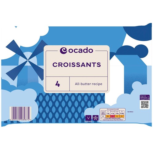 Ocado All Butter Croissants