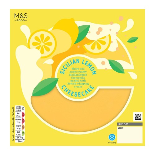 M&S Lemon Cheesecake