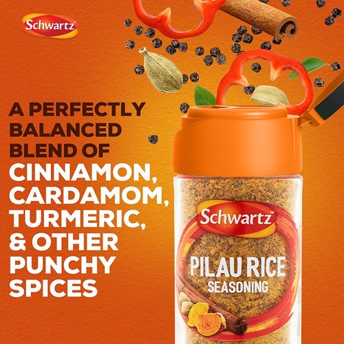 Schwartz Pilau Rice Seasoning Jar