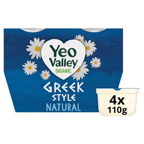 Yeo Valley Organic Greek Style Natural Yoghurt