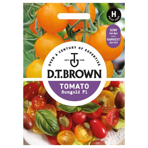Mr Fothergills Seeds DT Brown Tomato Sungold F1