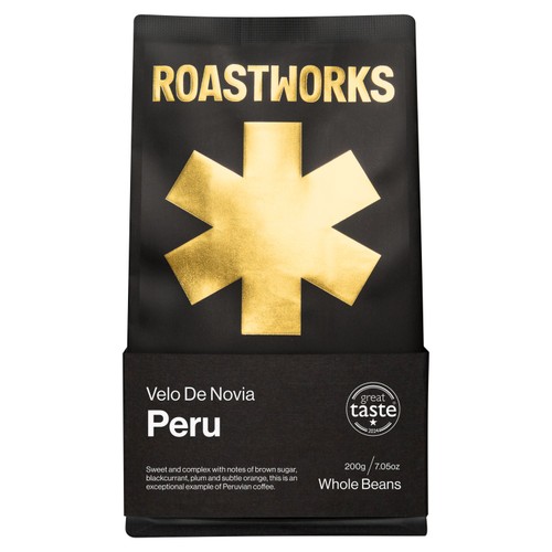 Roastworks Peru Whole Bean Coffee 