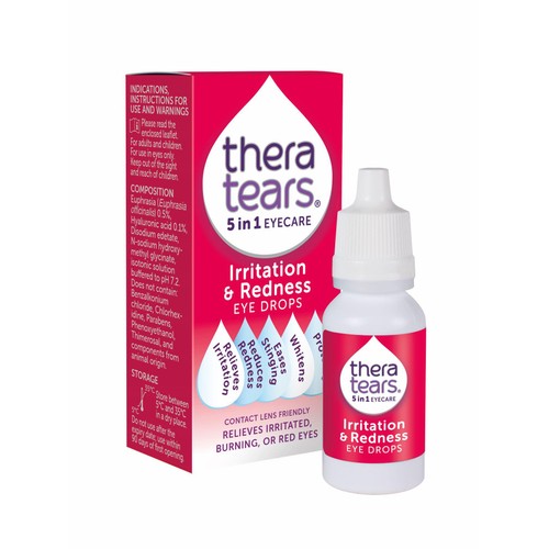 TheraTears 5 in 1 Irritation & Redness Eye Drops