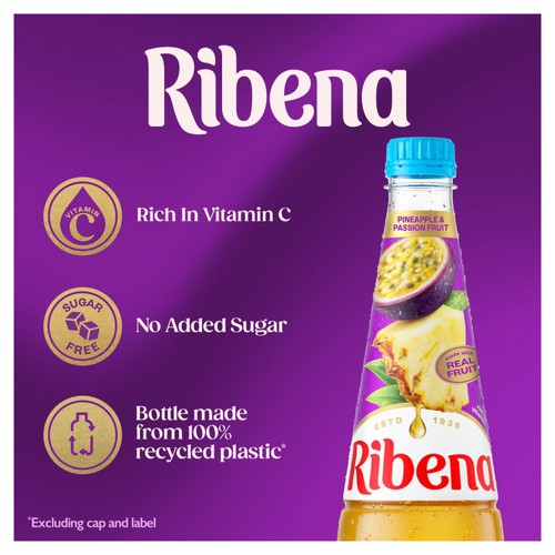 Ribena Pineapple & Passionfruit Squash