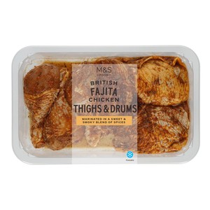 M&S Grill Fajita Chicken Thighs & Drums