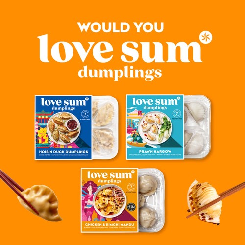 Love Sum Dumplings Chicken & Kimchi Mandu