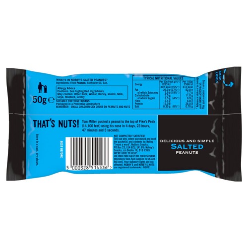Nobby's Nuts Classic Salted Peanuts