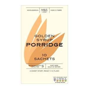 M&S Golden Syrup Porridge Sachets