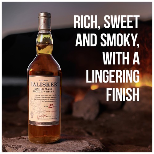 Talisker 25 Year Old Single Malt Scotch Whisky