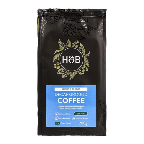 Holland & Barrett House Blend Ground Decaf Coffee 