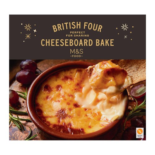 M&S British Four Cheeseboard Bake