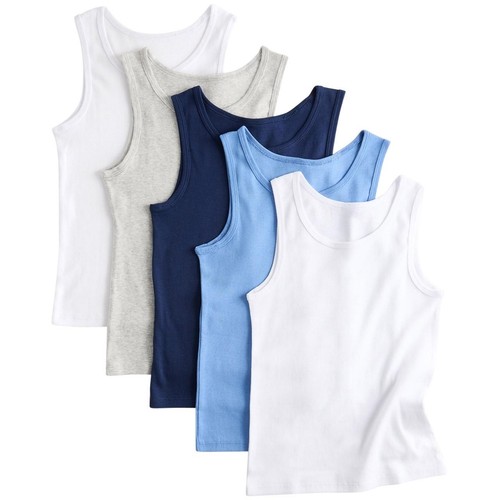 M&S Nautical Vests, 4-5 Y, Blue Mix