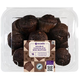 Double Chocolate Mini Muffins