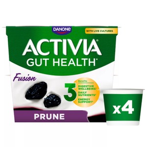 Activia Fusions Blueberry Acai Gut Health Fruit Yoghurt Multipack