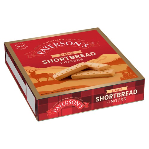 Paterson's Classic Shortbread Fingers Biscuits