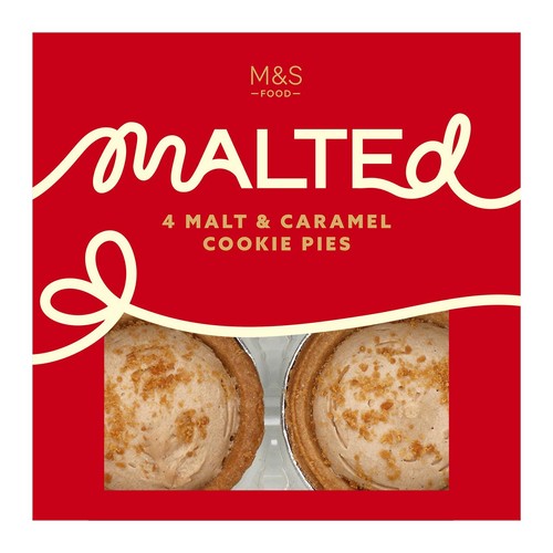 M&S Malt & Caramel Cookie Pie