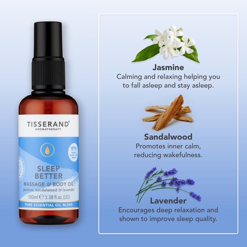 Tisserand Sleep Better Massage & Body Oil