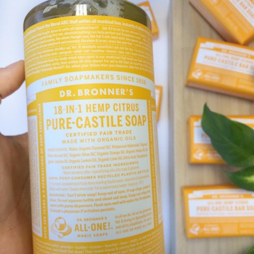 Dr Bronner's Citrus Organic All-One Magic Soap
