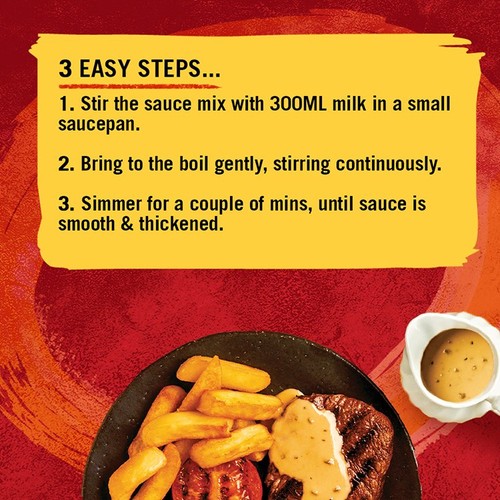 Schwartz Mild Peppercorn Sauce Mix