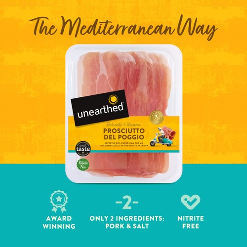 Unearthed Nitrite & Nitrate Free Prosciutto Crudo del Poggio