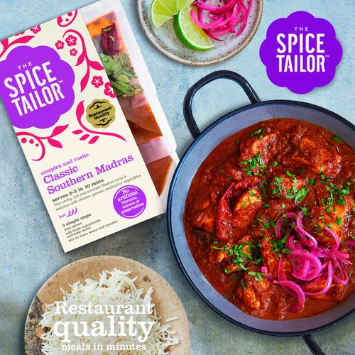 The Spice Tailor Southern Madras Indian Curry Sauce Kit